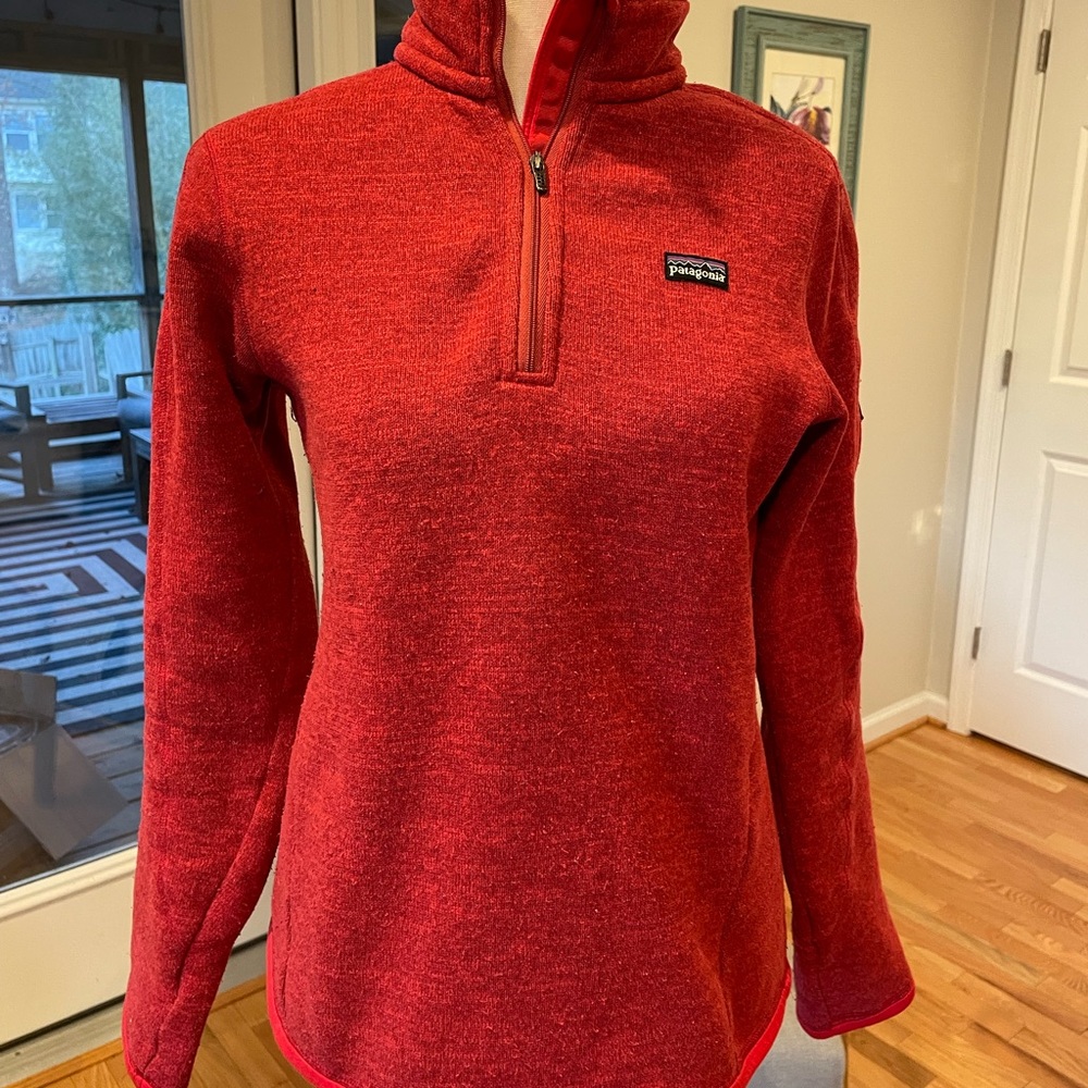 Patagonia Red Better Sweater Size S